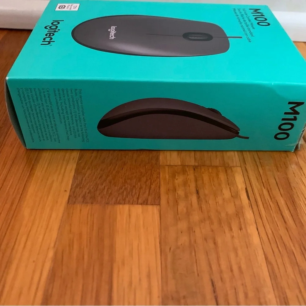 Logitech M100 USB Mouse Wired Computer Mouse Optical Mouse